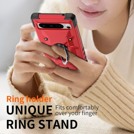 Протиударний чохол HMC 360 Degree Rotating Holder для Google Pixel 8 Pro - червоний