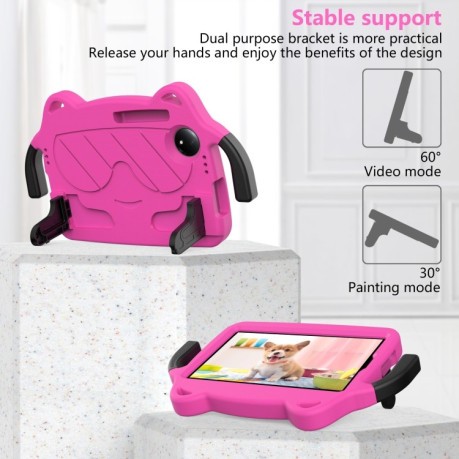 Протиударний чохол Ice Baby EVA Shockproof Hard для Xiaomi Redmi Pad 4G SE 8.7 2024 - Rose Red+Black