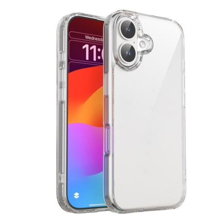 Протиударний чохол Mutural Ice Series TPU для iPhone 16  - прозорий
