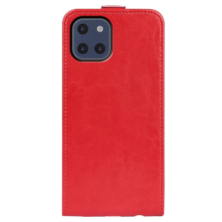 Флип-чехол R64 Texture Single на Samsung Galaxy A03 - красный