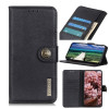 Чехол-книжка KHAZNEH Cowhide Texture для Samsung Galaxy A35 5G - черный