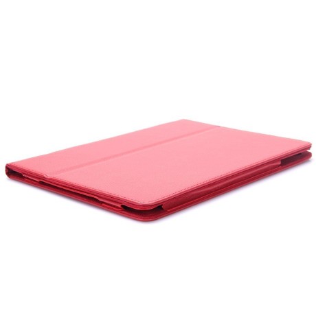 Кожаный чехол Lichee Full Body Красный для iPad 9.7 2017/2018/Air/Air 2