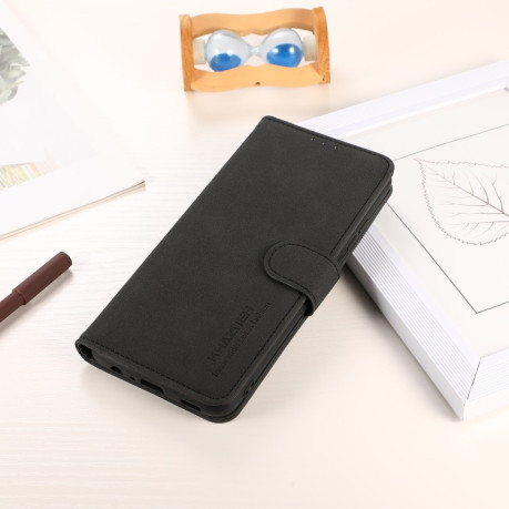 Чехол-книжка KHAZNEH Matte Texture для Samsung Galaxy A16 5G - черный