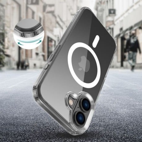Чехол Tech-Protect FlexAir Hybrid MagSafe для iPhone 16 - Clear