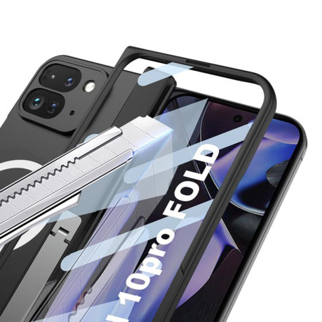 Чохол GKK з MagSafe і повним покриттям для Google Pixel 10 Pro Fold — чорний