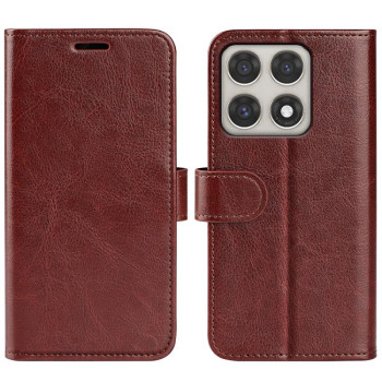 Чохол-книжка R64 Texture Single на Motorola Edge 70 Pro — коричневий