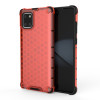 Противоударный чехол Honeycomb на Samsung Galaxy S10 Lite -  красный