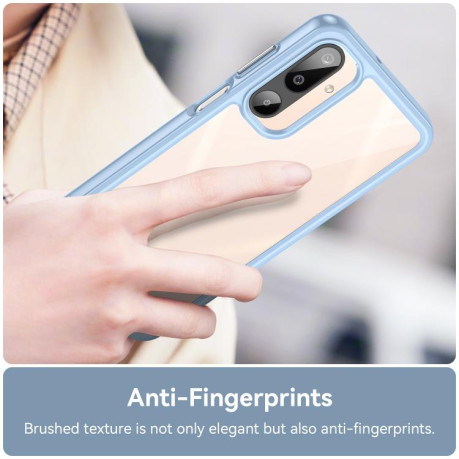 Противоударный чохол Colorful Acrylic Series для Samsung Galaxy M16 5G - синий