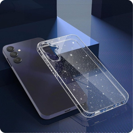Чехол Tech-Protect FlexAir Hybrid для Samsung Galaxy A36 5G - Clear-Glitter
