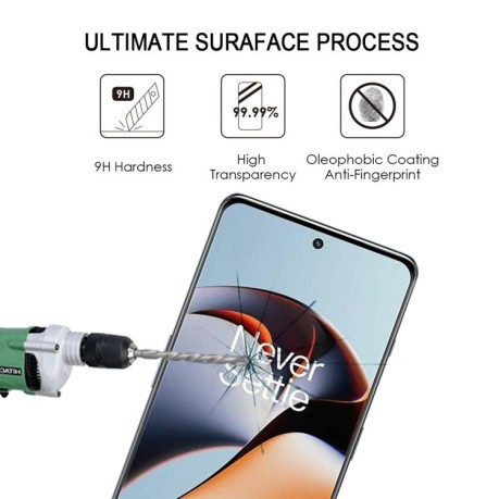 Защитное 3D стекло IMAK Curved Edge Full Screen для OnePlus 11R / Ace 2
