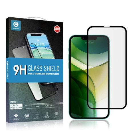 Защитное стекло mocolo 0.33mm 9H 3D Full Glue для iPhone 13 Pro Max - черное