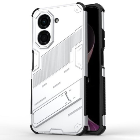 Противоударный чехол Punk Armor для Xiaomi Redmi A5 4G 171.1mm / Poco C71 5G - белый