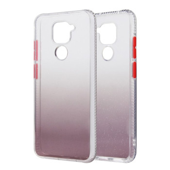 Противоударный чехол Gradient для Xiaomi Redmi 10X / Note 9 - коричневый