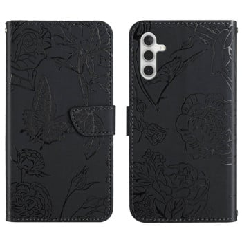 Чохол-книжка Skin Feel Butterfly Embossed Samsung Galaxy A04s - чорний