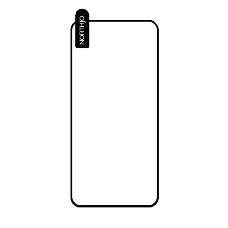 Защитное стекло NORTHJO A++ Screen Protector Full Glue Silk Printing на Samsung Galaxy S25 Edge 5G - черное
