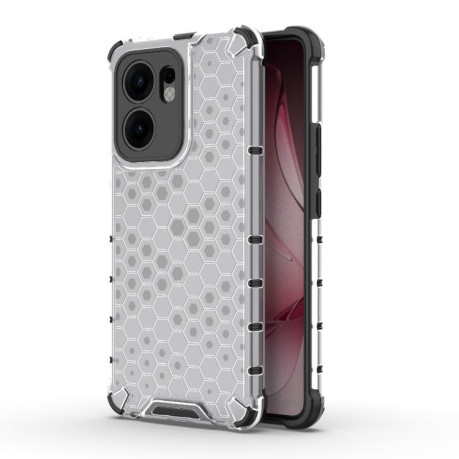 Протиударний чохол Honeycomb на OPPO Reno13 F/Reno13 FS- білий