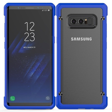 Противоударный чехол на Samsung Galaxy Note 8  Beetle Protective Back Cover Case(Blue)