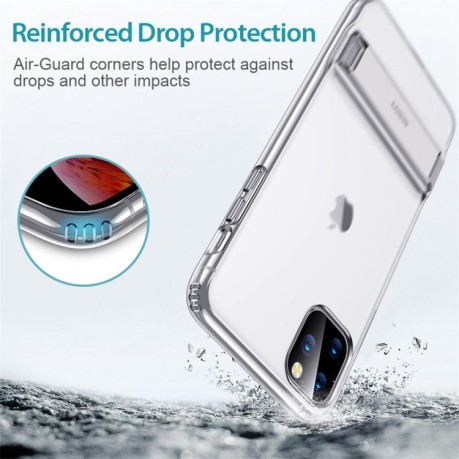 Силиконовый чехол-подставка ESR Air Shield Boost на iPhone 11 Pro Max -прозрачный