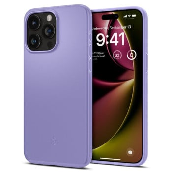 Оригінальний чохол Spigen Thin Fit для iPhone 15 Pro Max – Iris Purple