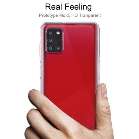 Ультратонкий силиконовый прозрачный Чехол на Samsung Galaxy A31