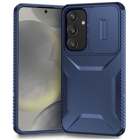 Протиударний чохол Sliding Camshield  для Samsung Galaxy S25+ 5G / S24+ 5G - синій