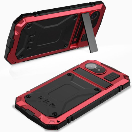 Противоударный чехол R-JUST Life Waterproof для  iPhone 16e - красный