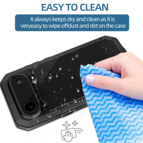 Противоударный чехол Shockproof IP54 Life Waterproof для iPhone Air - черный