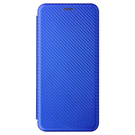 Чохол-книжка Carbon Fiber Texture на Samsung Galaxy A72 - синій