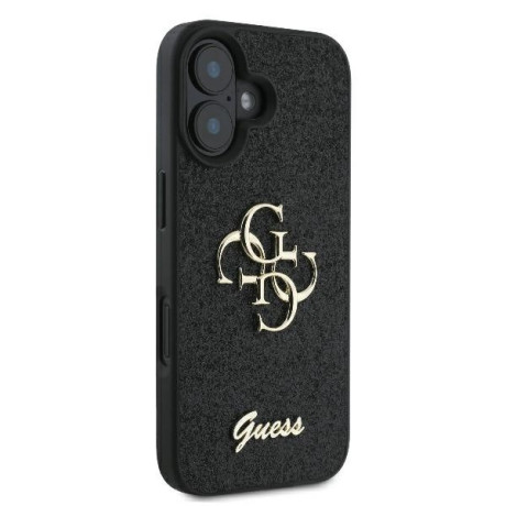 Оригінальний чохол Guess Big Metal Logo для iPhone 16 Plus - black