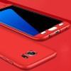 Протиударний чохол GKK Three Stage Splicing Samsung Galaxy S7 Edge - червоний