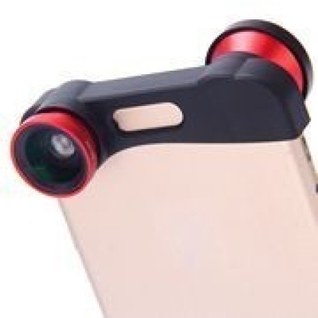 Объектив Pho-FWM-6 Линзы Fish Eye и Wide Camera для iPhone 6, 6S