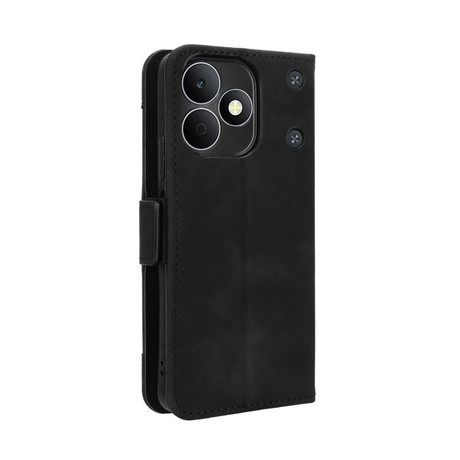 Чехол-книжка Skin Feel Calf на Realme Note 80 4G — чёрный