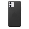 Кожаный Чехол Leather Case Black для iPhone 11