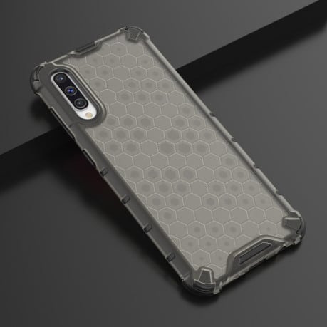 Противоударный чехол  Honeycomb на Samsung Galaxy A50/A30s/A50s-черный