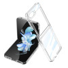 Противоударный чехол Ultra-thin Plating Clear для Samsung Galaxy Flip 5 - прозрачный