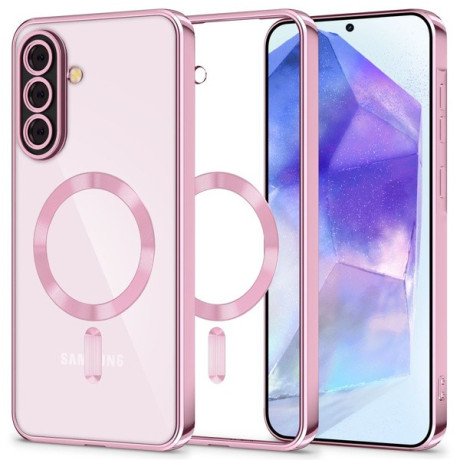 Чехол Tech-Protect MagFlex MagSafe для Samsung Galaxy A56 5G - Clear Pink