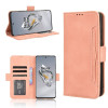 Чохол-книжка Skin Feel Calf на OnePlus 12R/Ace 3 5G - рожевий