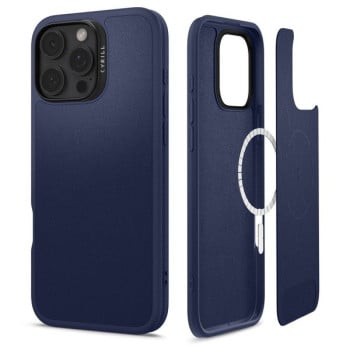 Оригинальный чехол Spigen Cyrill Kajuk (Magsafe) для iPhone 16 Pro - Navy Blue