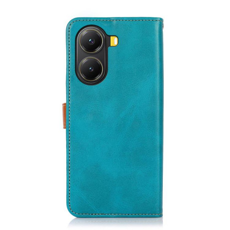 Чохол-книжка KHAZNEH Cowhide Texture на Xiaomi Poco X7 Pro - синій