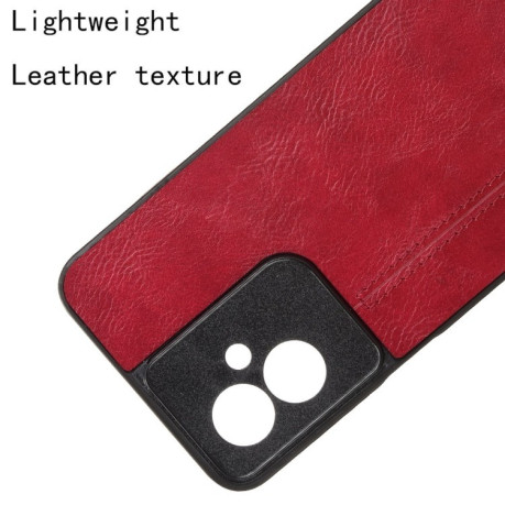 Ударозахисний чохол Sewing Cow Pattern для Motorola Moto G55 5G - червоний