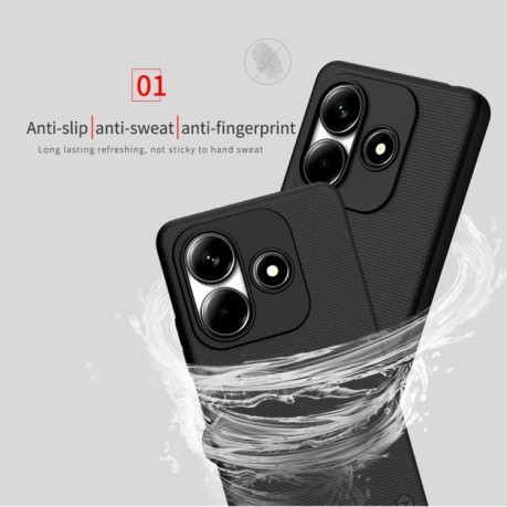 Чохол NILLKIN Frosted PC на Xiaomi Redmi Note 14 5G - синій