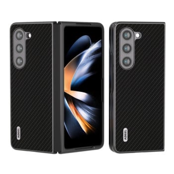Ударозахисний чохол ABEEL Carbon Fiber для Samsung Galaxy Fold 6 - чорний