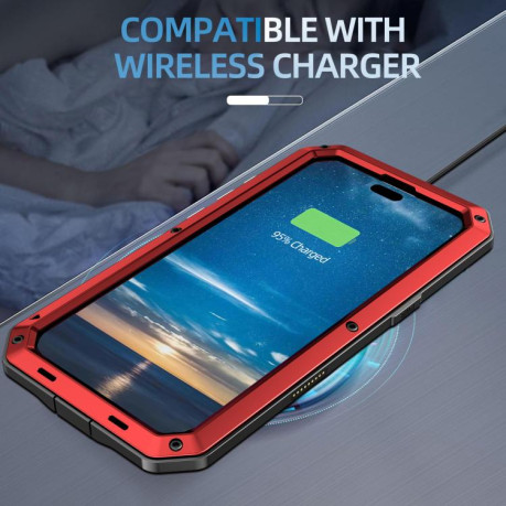 Протиударний чохол Shockproof IP54 Life Waterproof для iPhone Air - червоний