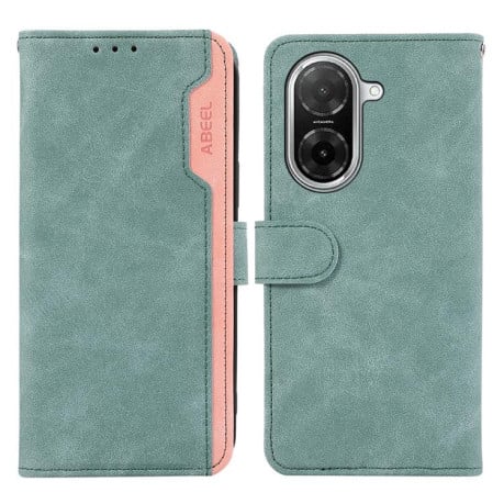 Чехол-книжка ABEEL с магнитной фиксацией RFID-экранирование на  Xiaomi Redmi A5 4G 173.3mm - зеленый