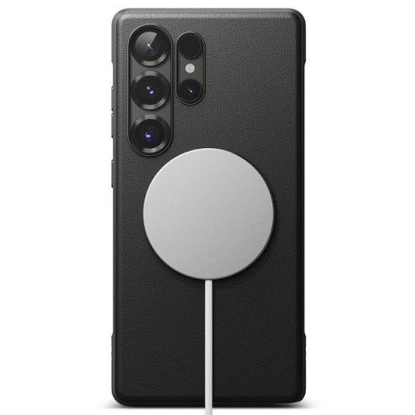 Оригінальний чохол Ringke Onyx MagSafe для Samsung Galaxy S25 Ultra - black