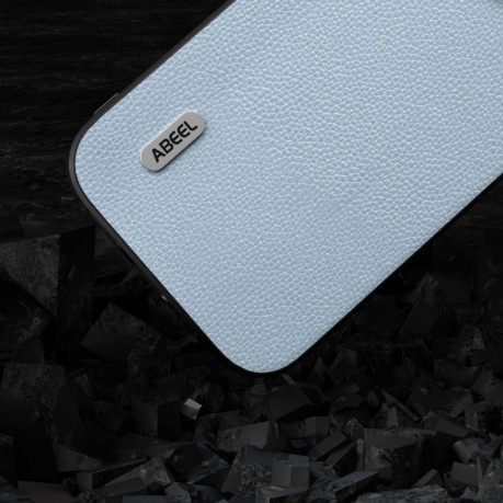 Чохол ABEEL Genuine Leather Luxury для Samsung Galaxy S23 FE 5G - синій