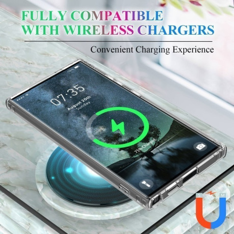 Протиударний чохол Acrylic Magsafe для Samsung Galaxy S25 Ultra 5G - прозорий