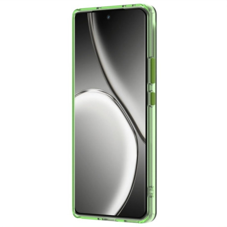 Противоударный чехол Candy Series для Realme GT 6 Global - зеленый