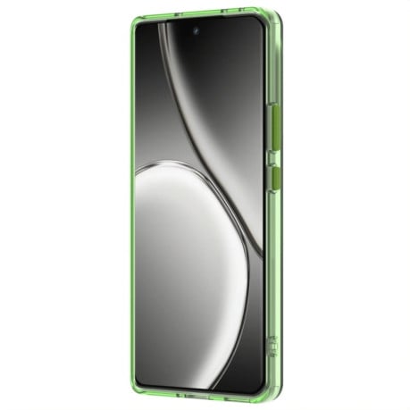 Противоударный чехол Candy Series для Realme GT 6T - зеленый