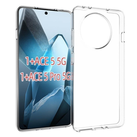 Противоударный чехол Waterproof Texture для OnePlus 13R/Ace 5/Ace 5 Pro - прозрачный